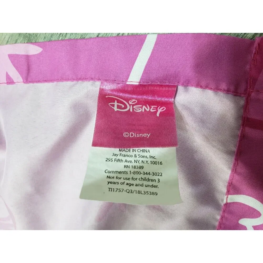 Disney Minnie Mouse Curtain Panel Pink Bow-Tique Size 42”x 63”